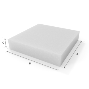 Espuma a Medida – Cuadrada / Rectangular